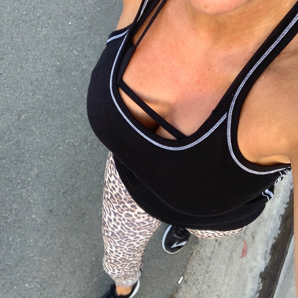 Zyia Leopard Brilliant Scrunchy  7/8 24” Legging